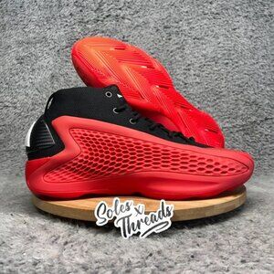 Adidas AE 1 'Georgia Bulldogs' Size 8.5 Men Basketball Pure Ruby IG6669 NBY